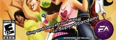 Boogie SuperStar, the ESRB box on its front