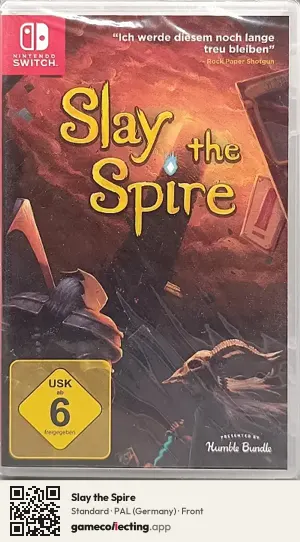 Slay the Spire Nintendo Switch, Germany box front
