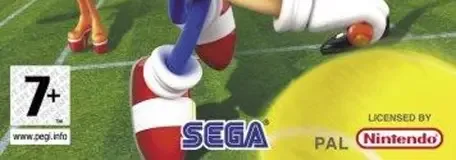 Sega Superstars Tennis, the PEGI square on its front