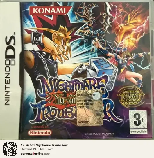 Yu-Gi-Oh! Nightmare Troubadour Nintendo DS, Italy box front