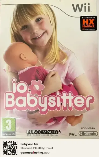 Baby and Me Nintendo Wii, Italy box front