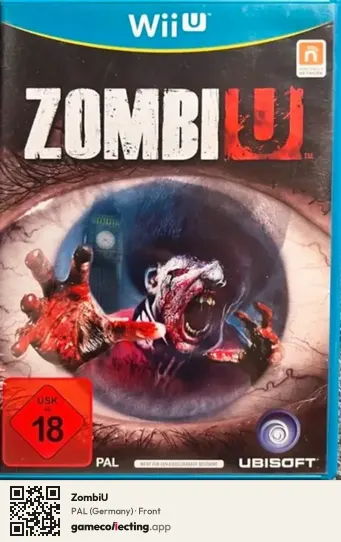 ZombiU Nintendo Wii U, Germany box front
