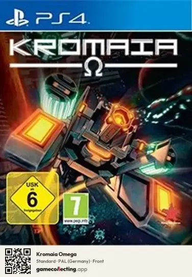 Kromaia Omega PlayStation 4, Germany box front