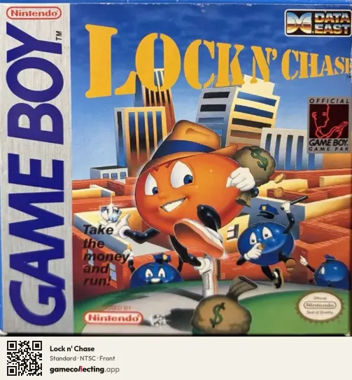 Lock n' Chase Game Boy, NTSC box front