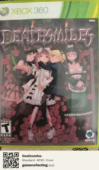 Deathsmiles Xbox 360, NTSC box front