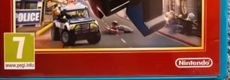 LEGO City Undercover, the PEGI square on its front