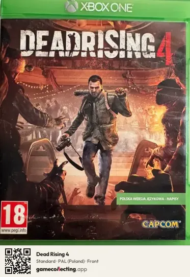 Dead Rising 4 Xbox One, Poland box front