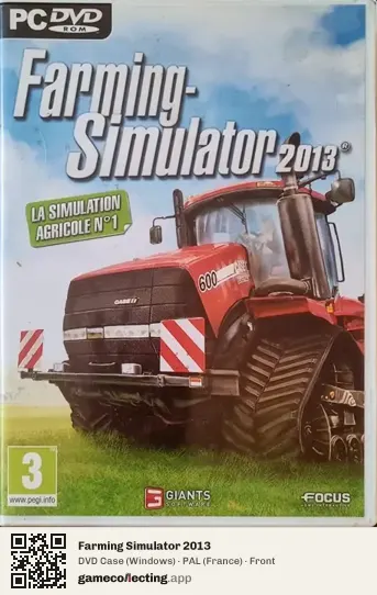 Farming Simulator 2013 Computer, France box front