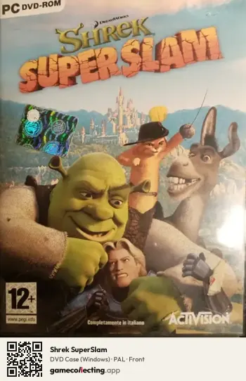 Shrek SuperSlam Computer, PAL box front