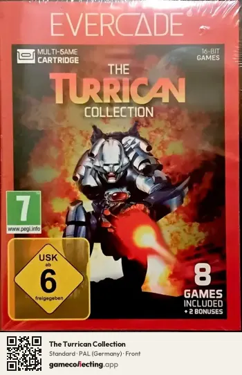 The Turrican Collection Evercade, Germany box front