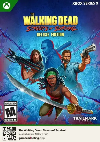 The Walking Dead: Streets of Survival Xbox Series X, NTSC box front