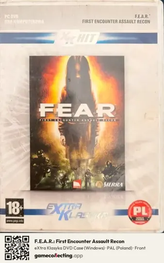 F.E.A.R.: First Encounter Assault Recon Computer, Poland box front