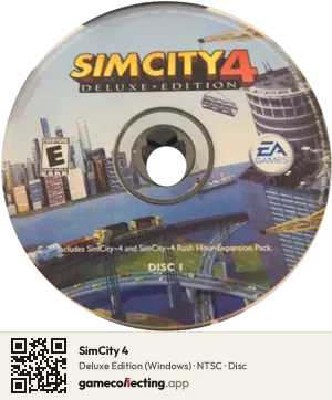SimCity 4 Computer, NTSC disc