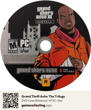 Grand Theft Auto: The Trilogy Computer, NTSC disc