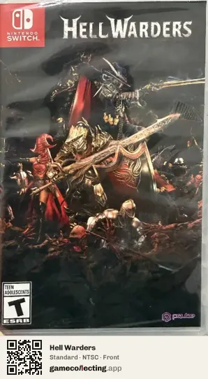 Hell Warders Nintendo Switch, NTSC box front
