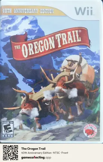 The Oregon Trail Nintendo Wii, NTSC box front