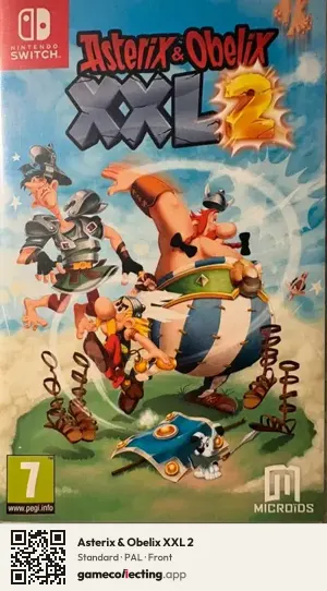 Asterix & Obelix XXL 2 Nintendo Switch, PAL box front