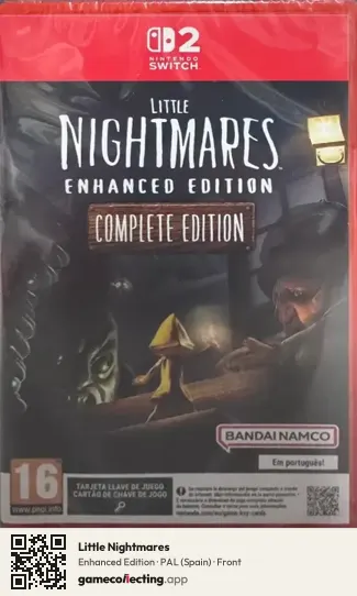 Little Nightmares Nintendo Switch 2, Spain box front