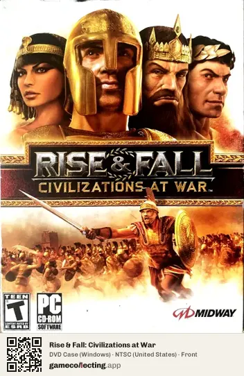 Rise & Fall: Civilizations at War Computer, United States box front
