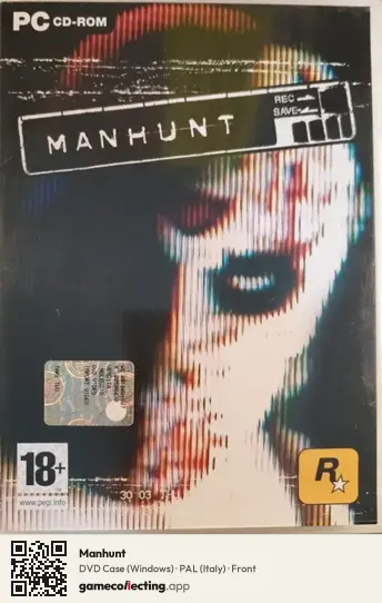 Manhunt Computer, Italy box front