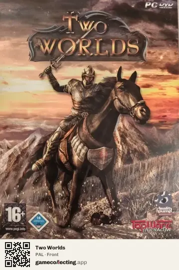 Two Worlds Computer, PAL box front