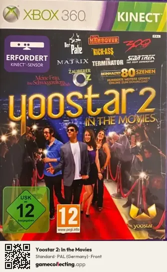 Yoostar 2: In the Movies Xbox 360, Germany box front