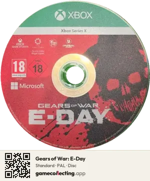 Gears of War: E-Day Xbox Series X, PAL disc