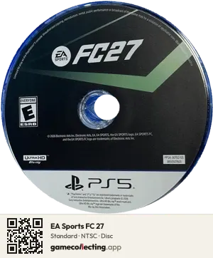 EA Sports FC 27 PlayStation 5, NTSC disc