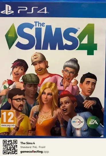 The Sims 4 PlayStation 4, PAL box front