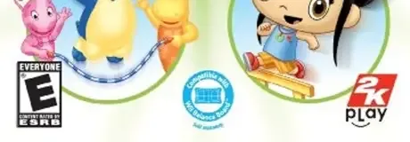 Nickelodeon Fit, the ESRB box on its front