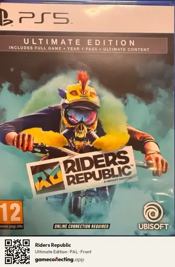 Riders Republic PlayStation 5, PAL box front