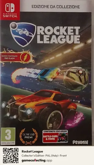Rocket League Nintendo Switch, Italy box front