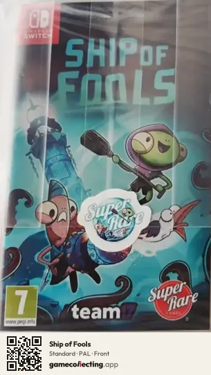 Ship of Fools Nintendo Switch, PAL box front