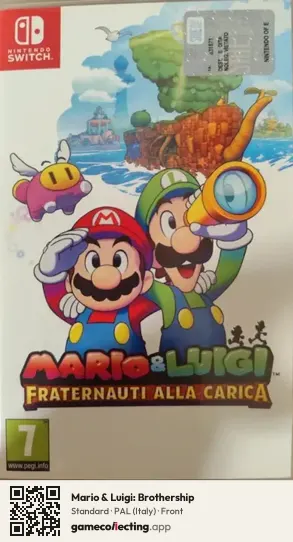 Mario & Luigi: Brothership Nintendo Switch, Italy box front