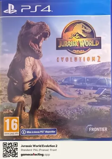 Jurassic World Evolution 2 PlayStation 4, France box front