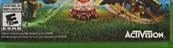 Skylanders: Imaginators, the ESRB box on its front