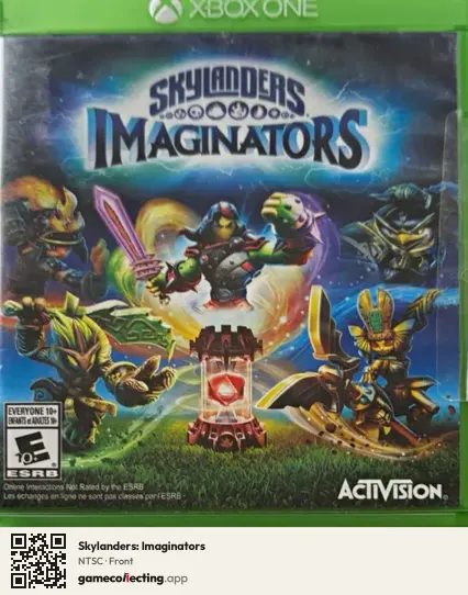 Skylanders: Imaginators Xbox One, NTSC box front