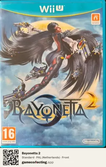 Bayonetta 2 Nintendo Wii U, Netherlands box front