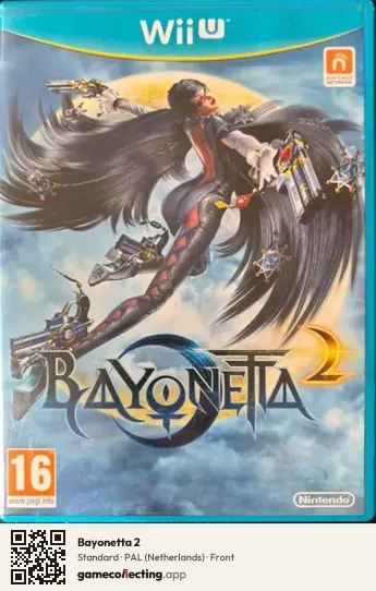 Bayonetta 2 Nintendo Wii U, Netherlands box front