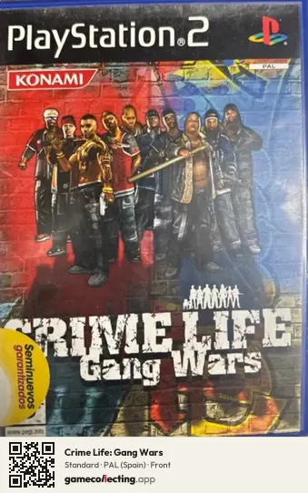 Crime Life: Gang Wars PlayStation 2, Spain box front