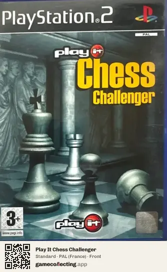 Play It Chess Challenger PlayStation 2, France box front