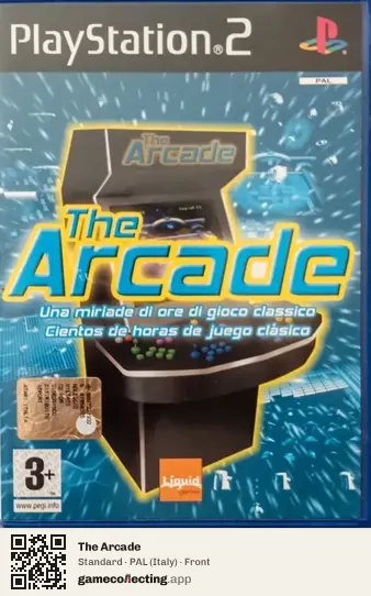The Arcade PlayStation 2, Italy box front
