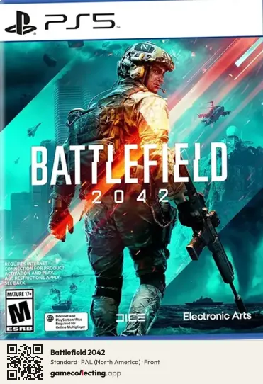 Battlefield 2042 PlayStation 5, North America box front