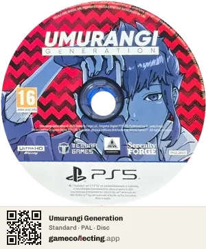 Umurangi Generation PlayStation 5, PAL disc