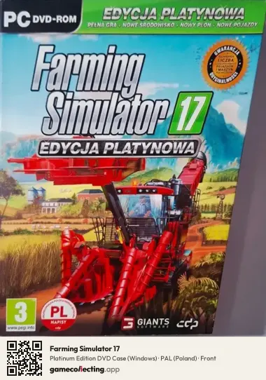 Farming Simulator 17 Computer, Poland box front
