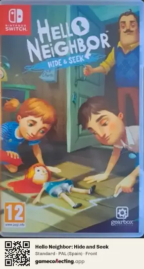 Hello Neighbor: Hide and Seek Nintendo Switch, Spain box front