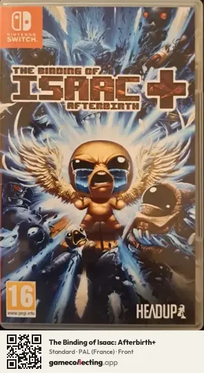 The Binding of Isaac: Afterbirth+ Nintendo Switch, France box front