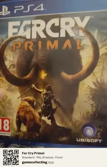 Far Cry Primal PlayStation 4, France box front