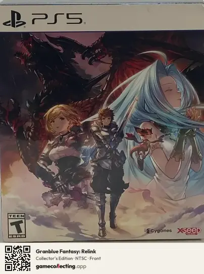 Granblue Fantasy: Relink PlayStation 5, NTSC box front