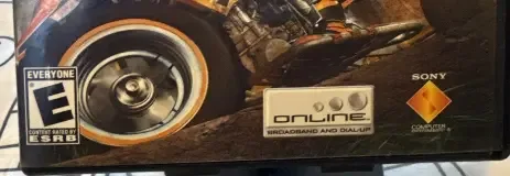 ATV Offroad Fury 3, the ESRB box on its front